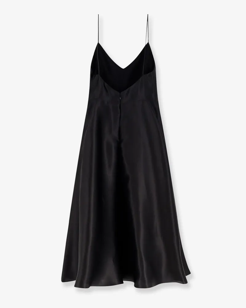 Alberta Ferretti Women's Silk Dress Black Black