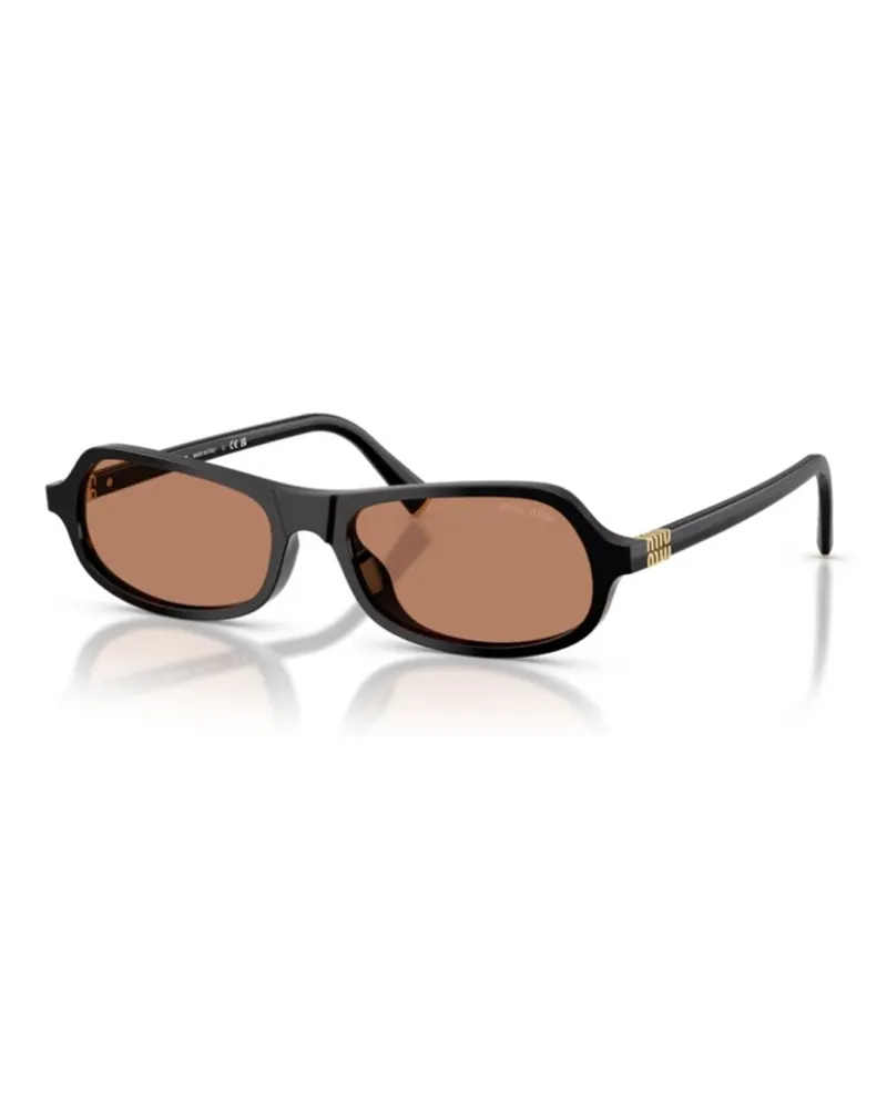 Miu Miu MUB10SU Sunglasses — Black Black