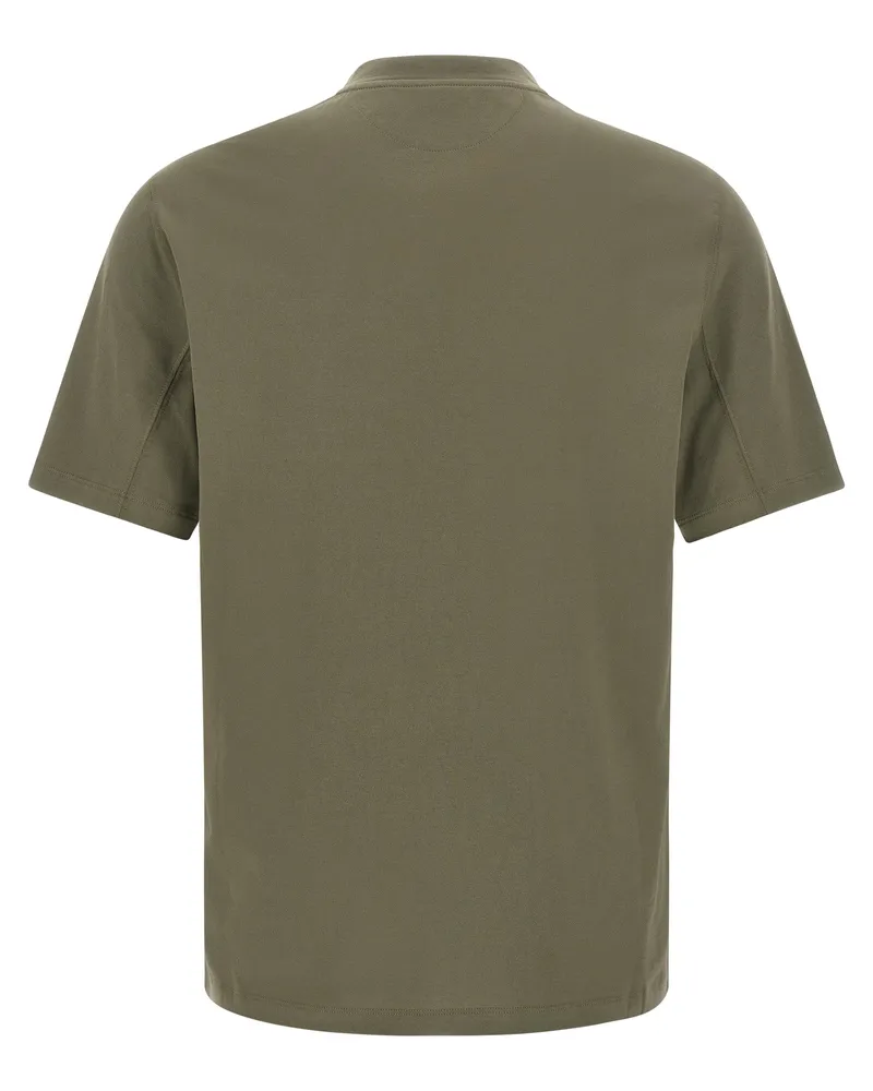 Brunello Cucinelli Cotton T-Shirt — Green Green