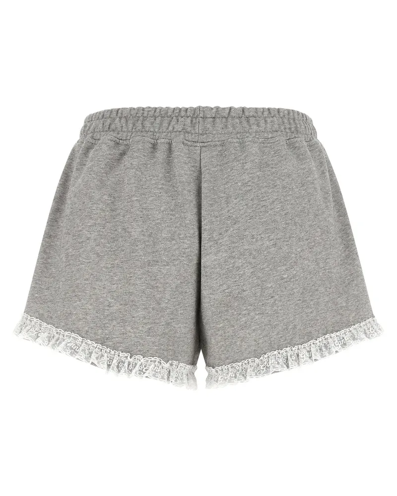 Ganni Isoli Shorts — Gray Gray