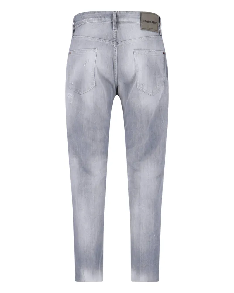Dsquared2 Men's Jeans Grey Cotton Gray