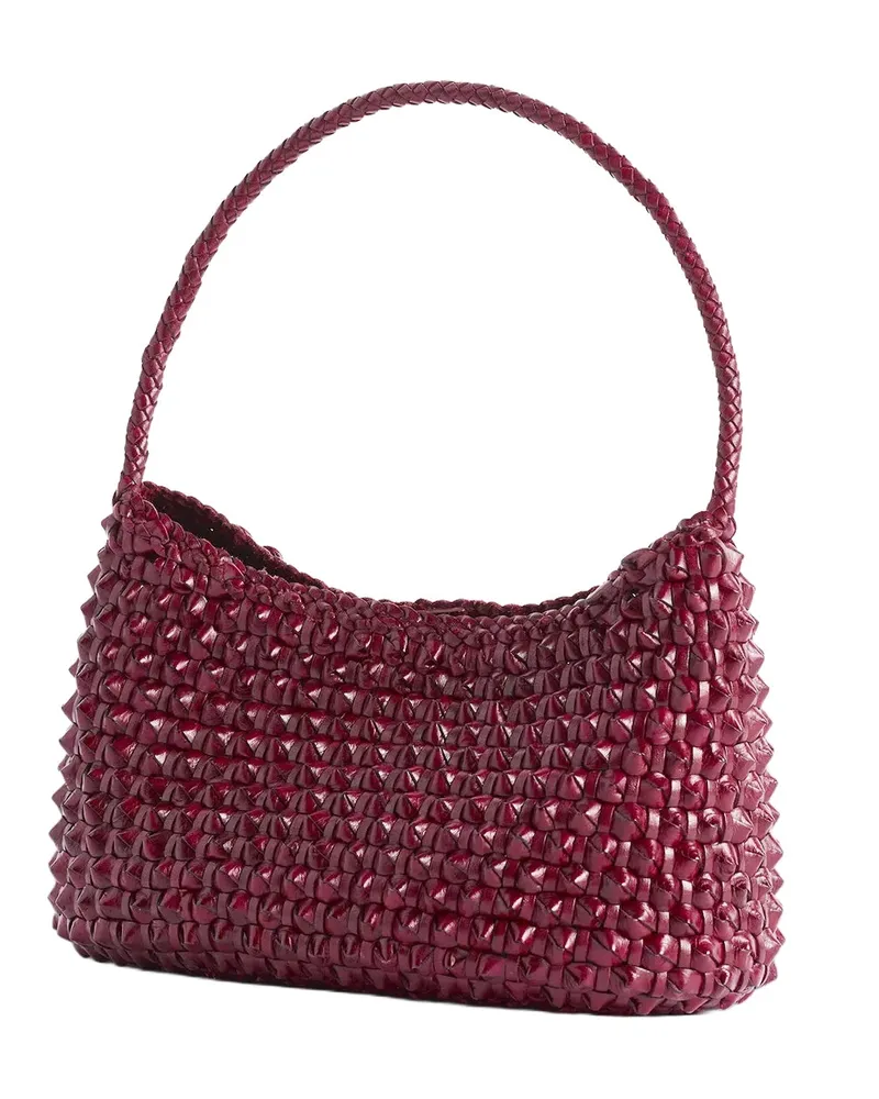 Dragon Diffusion Calfskin Leather Shoulder Bag — Purple Purple
