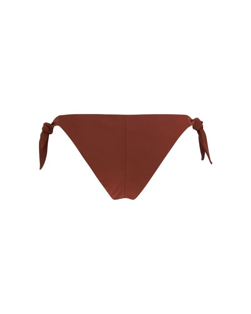 Brunello Cucinelli Women's Multicolor Polyamide Swim Briefs Clothing Brown