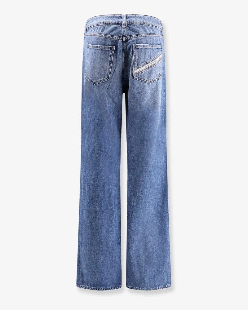 Elisabetta Franchi Women's Urban Cotton Jeans Blue Blue
