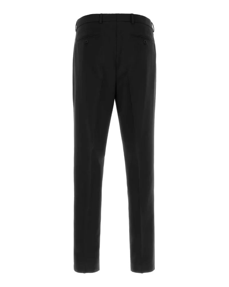 Prada Cotton Trousers — Black Black