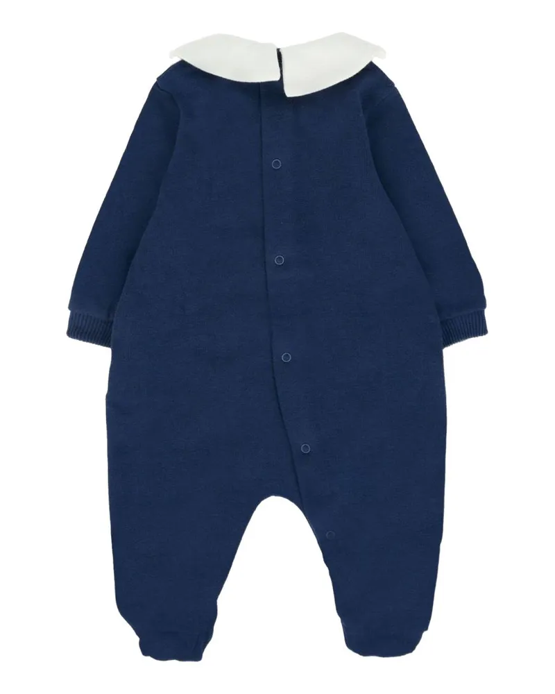 Moschino Cotton Bodysuit — Blue Blue