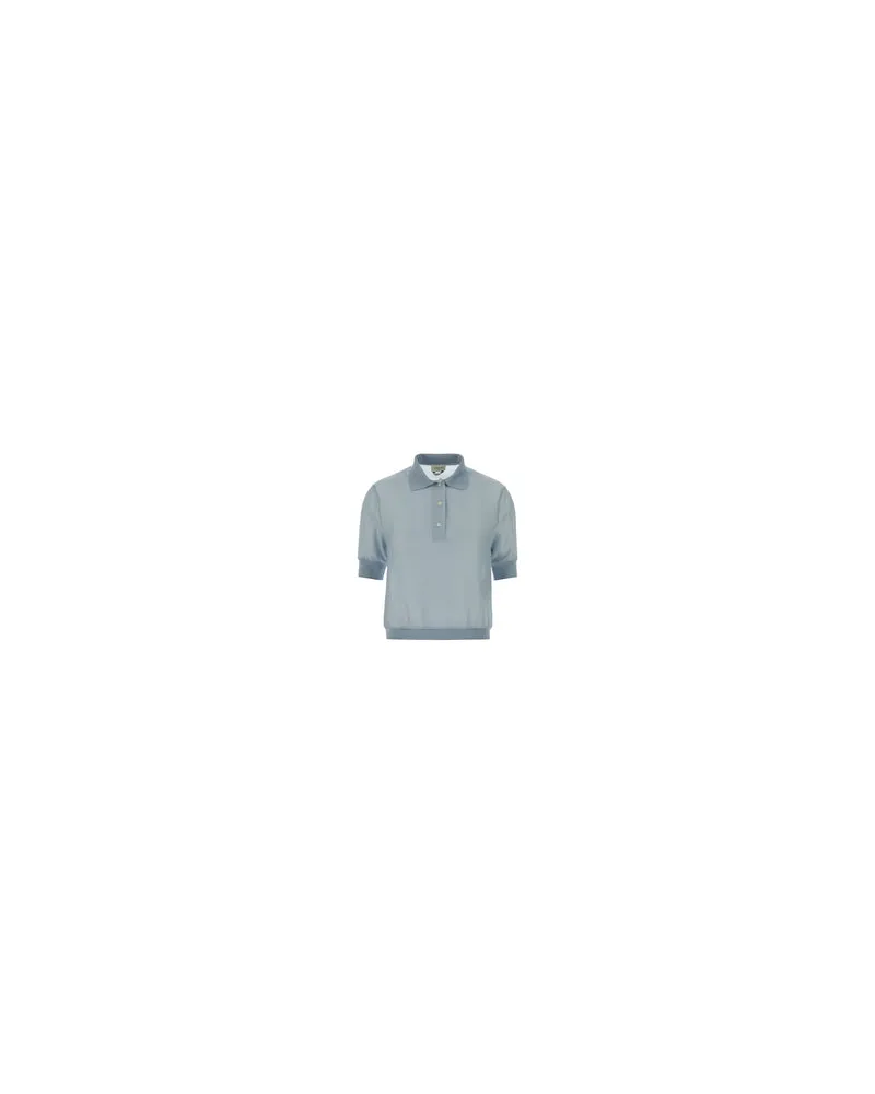 Jacob Cohën Women's Polo Azzurro Wo Se Maglieria Sweater Blue