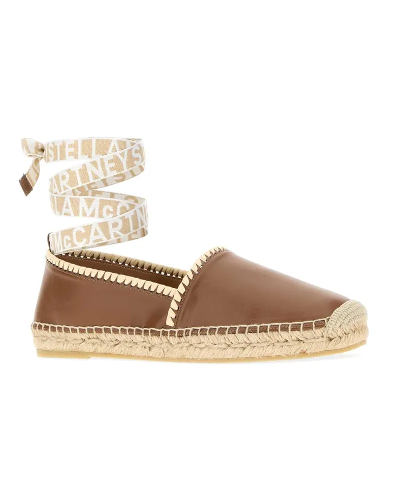 Stella McCartney Women's Brown Alter Mat Gaia Espadrilles Tan Espadrillas Brown