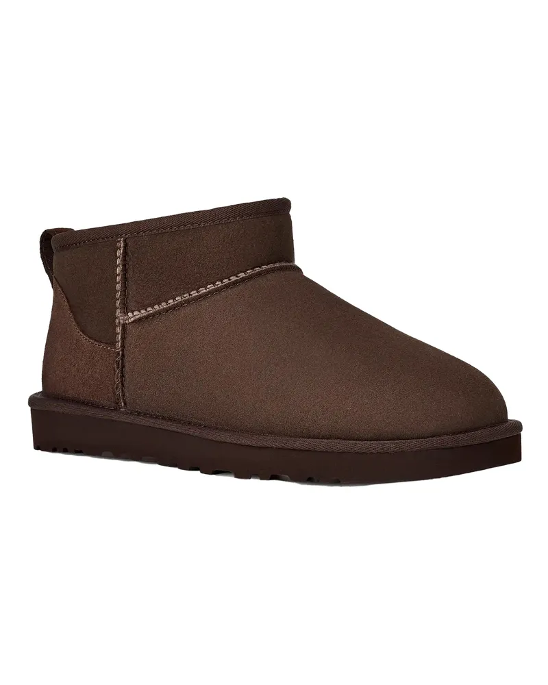 UGG Twinface Shearling Ankle Boot — Brown Brown