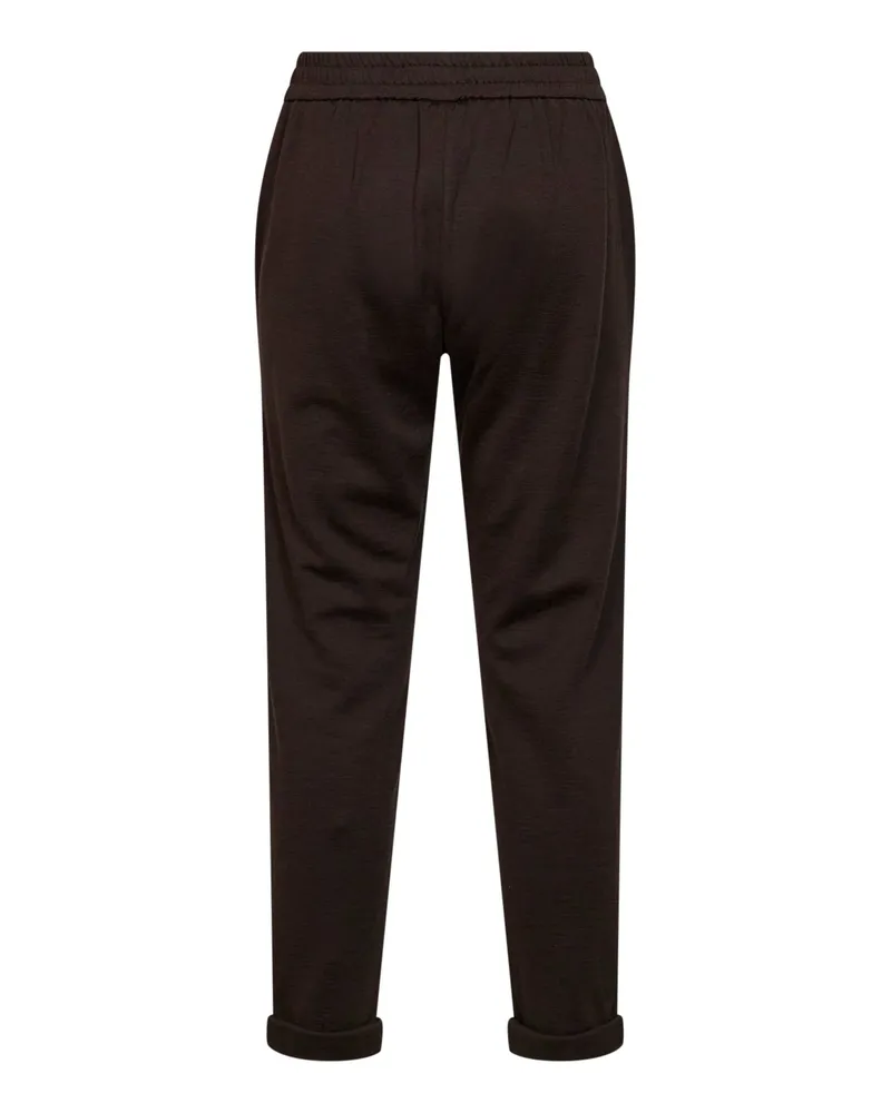 Brunello Cucinelli Women Trousers Cotton-Silk Brown Brown