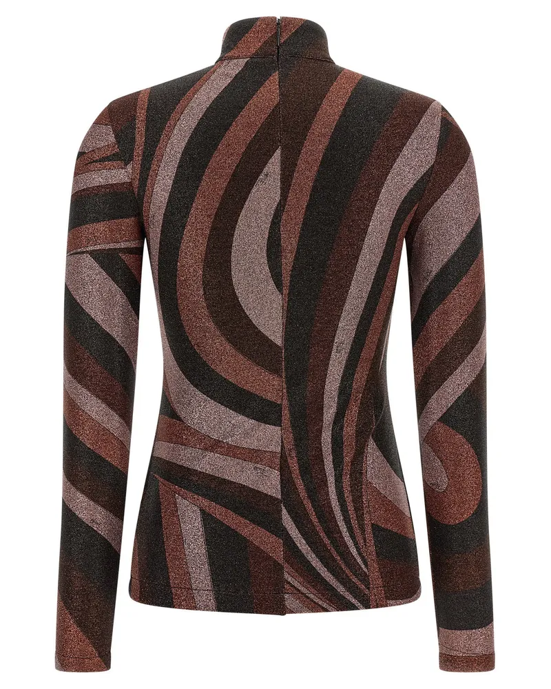 Emilio Pucci Iride Sweater — Brown Brown