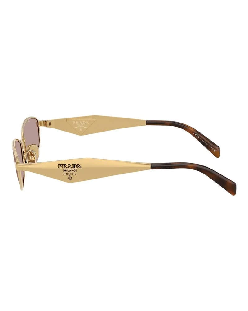 Prada Unisex 0pr D51s Sunglasses -  Acetate Gold Accessories Gold