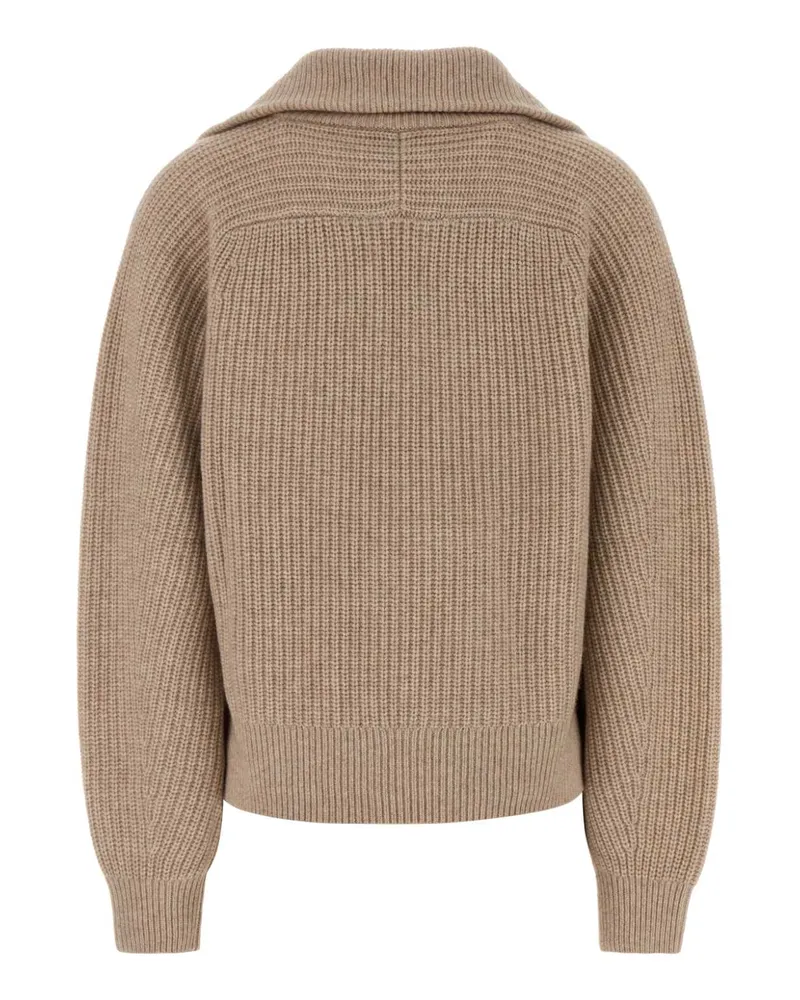 Isabel Marant Women's Beige Wool Blend Miranda Sweater Maglieria Beige