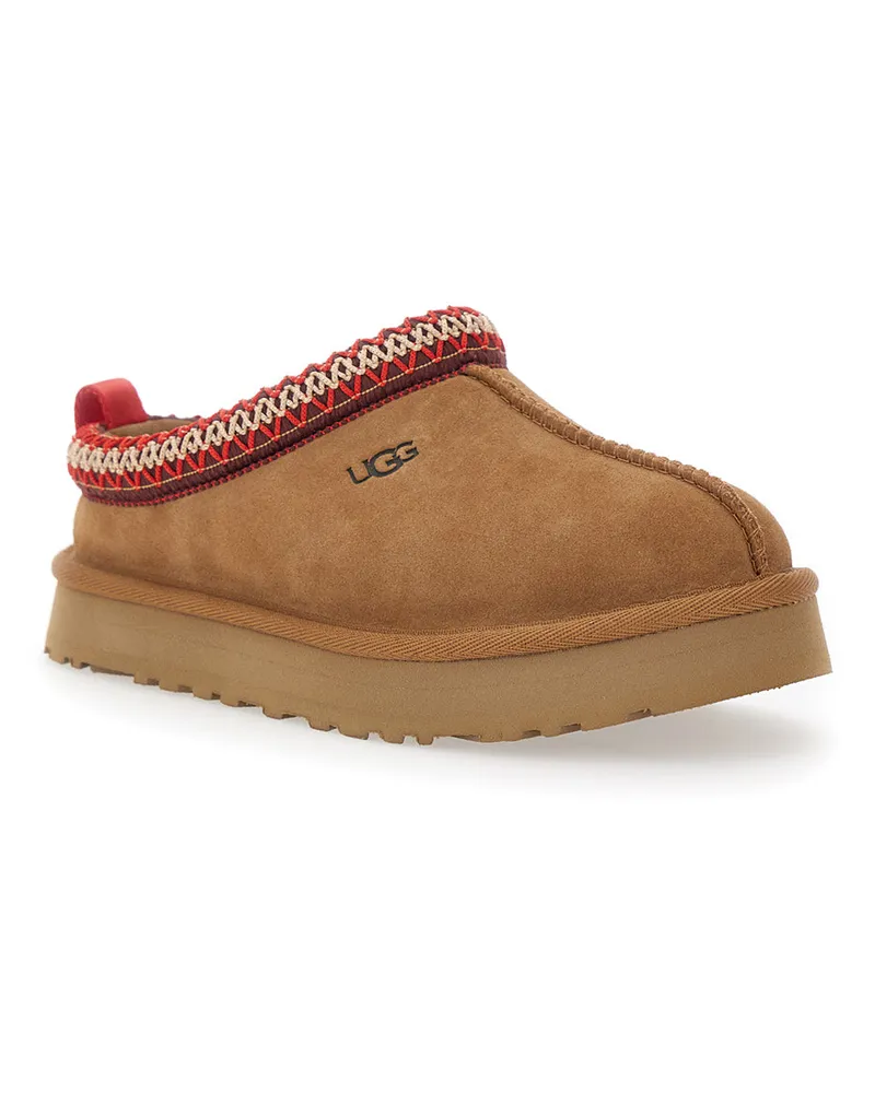 UGG Girls' Mules Tasman Brown Suede Brown