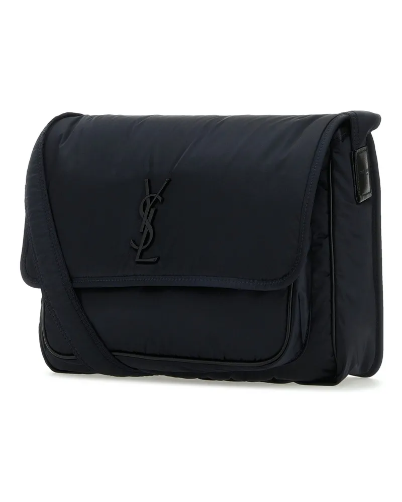 Saint Laurent 757146facf8 4089 Dkblueberrynero Z_new Soft Nylongoya Lux Borse A Tracolla Bag Black
