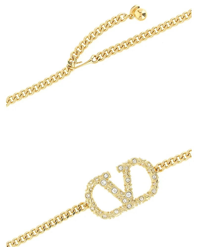 Valentino Garavani Women's Gold Brass Belt Gold