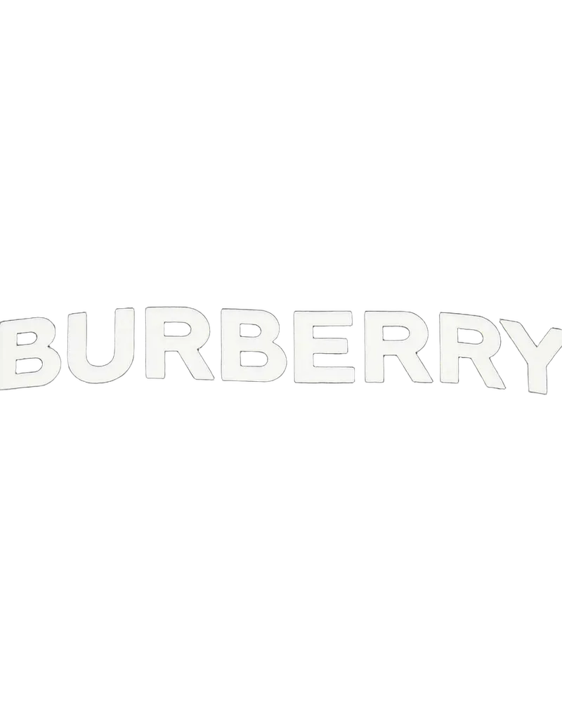 Burberry Logo-Print Cotton Sweatshirt — Black Black