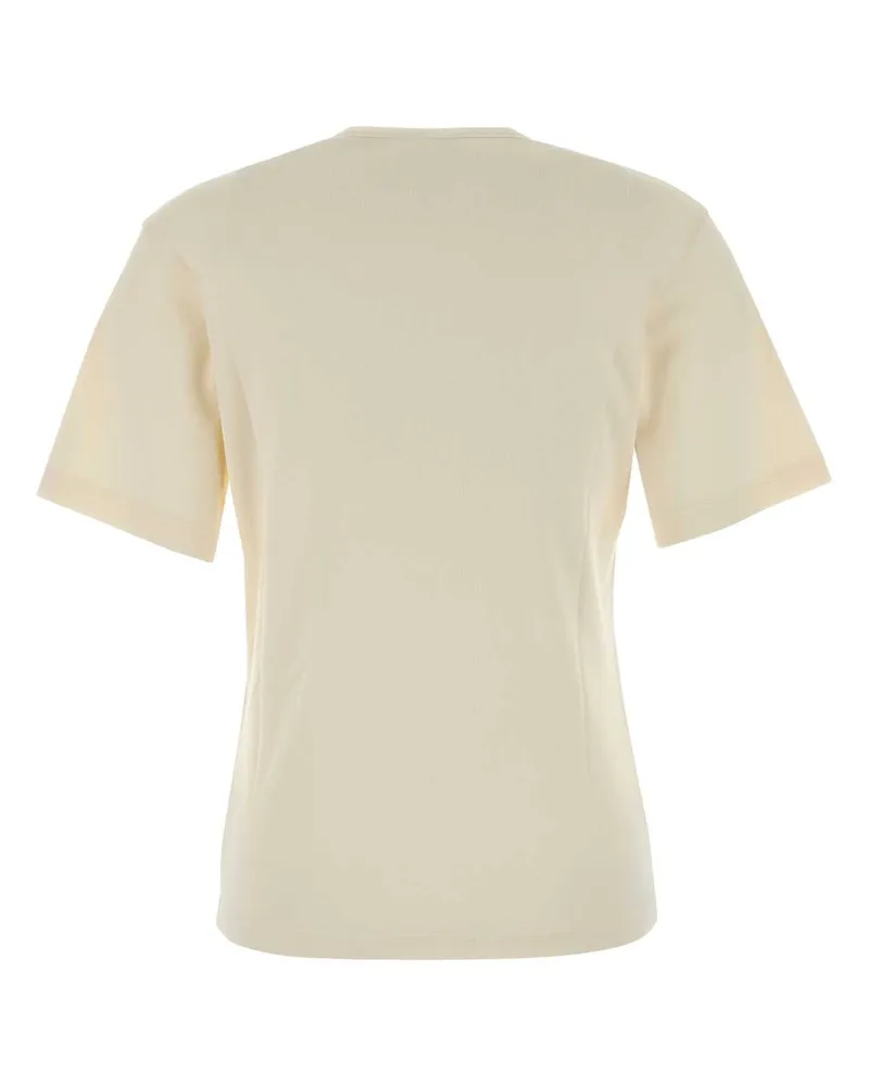 Christophe Lemaire Cotton T-Shirt — Beige Beige