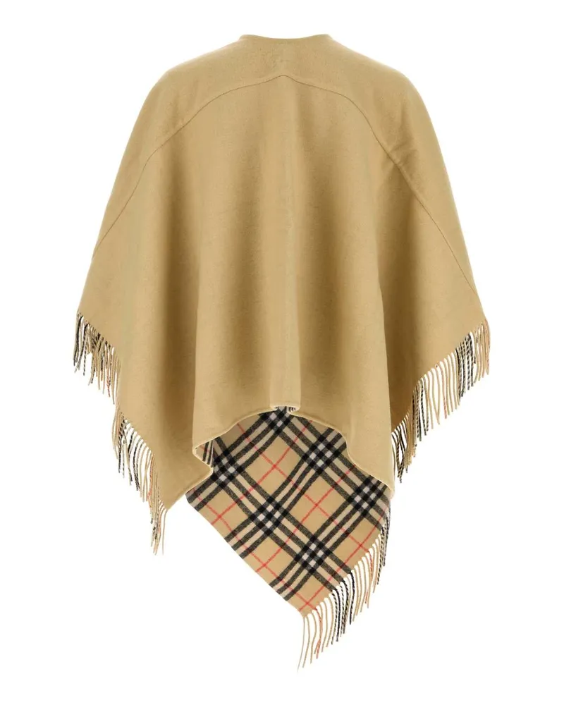 Burberry Unisex Beige Wool Cape Sand Sweater Beige