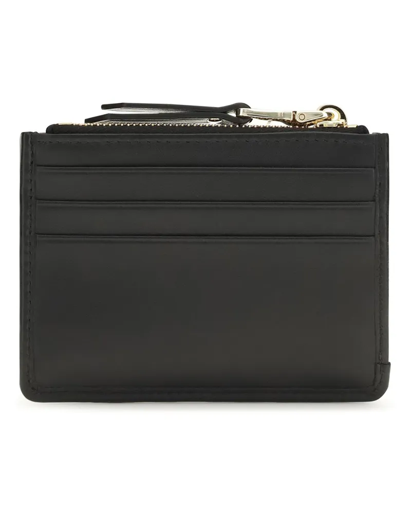 Miu Miu Women's Leather Wallet With Logo Black Lamb & Purses Black
