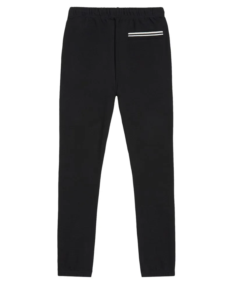 Fred Perry Cotton Fleece Joggers — Black Black