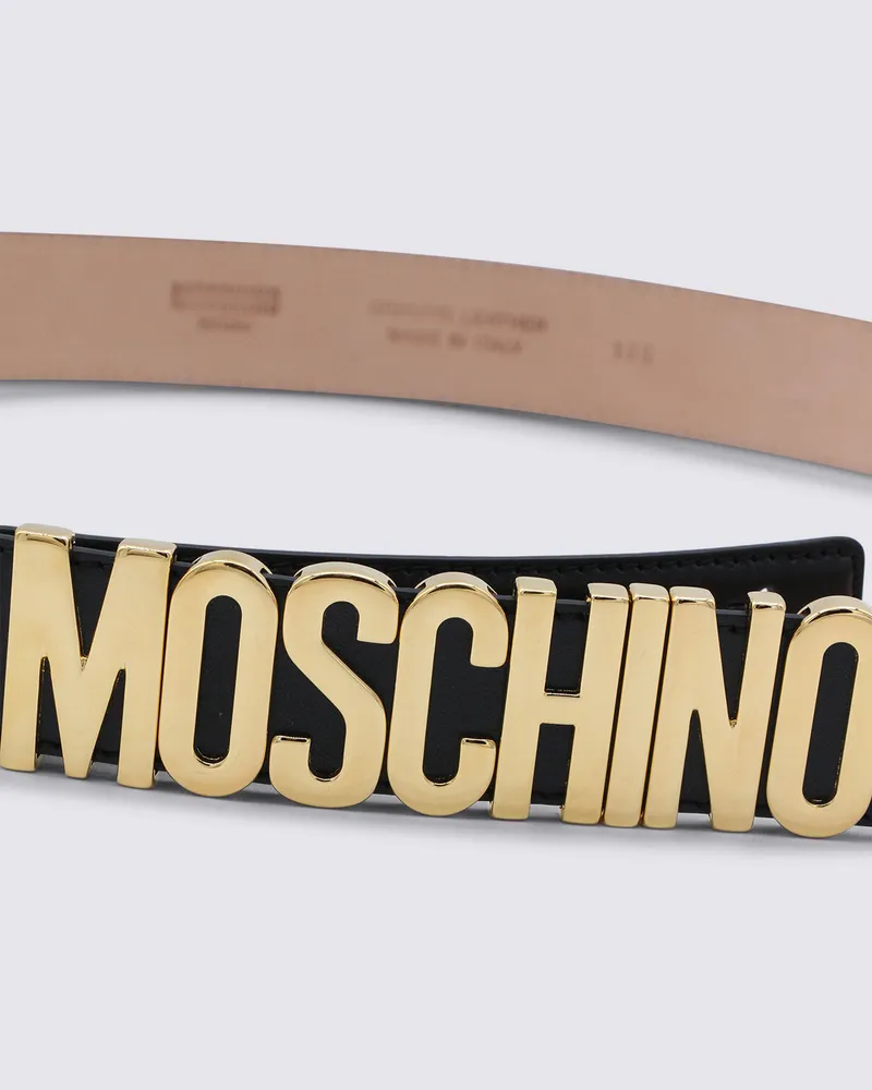 Moschino Men's Belts Black _le Black