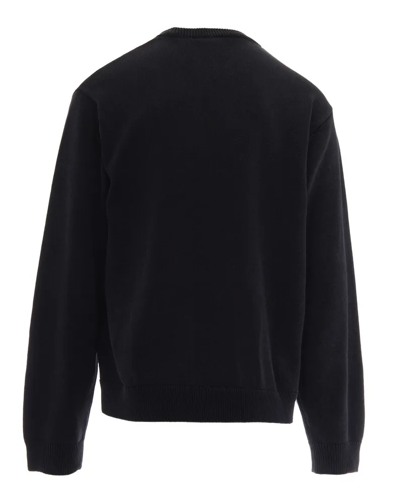 Carhartt WIP Men Sweater Kori Black Cotton Jumpers Black