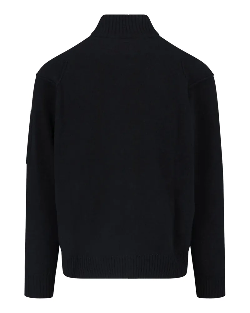 C.P. Company Men's Sweaters Black Wool Black