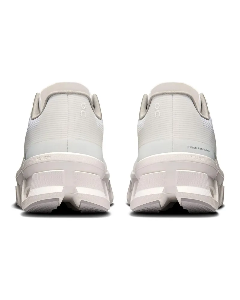 ON Men's Trainers Cloudmonster Void White Recycled Polyester Sneaker White
