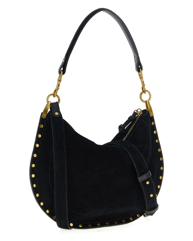 Isabel Marant Oskan Shoulder Bag — Black Black