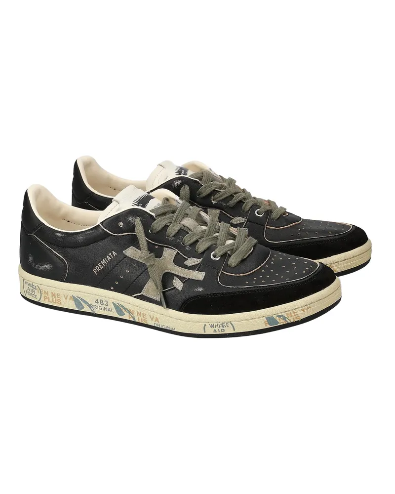 Premiata Sneaker — Black Black