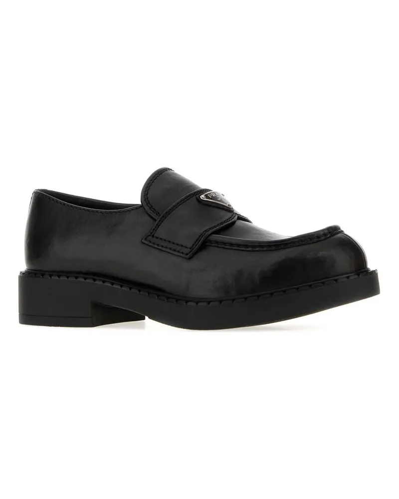 Prada Chocolate Loafer — Black Black