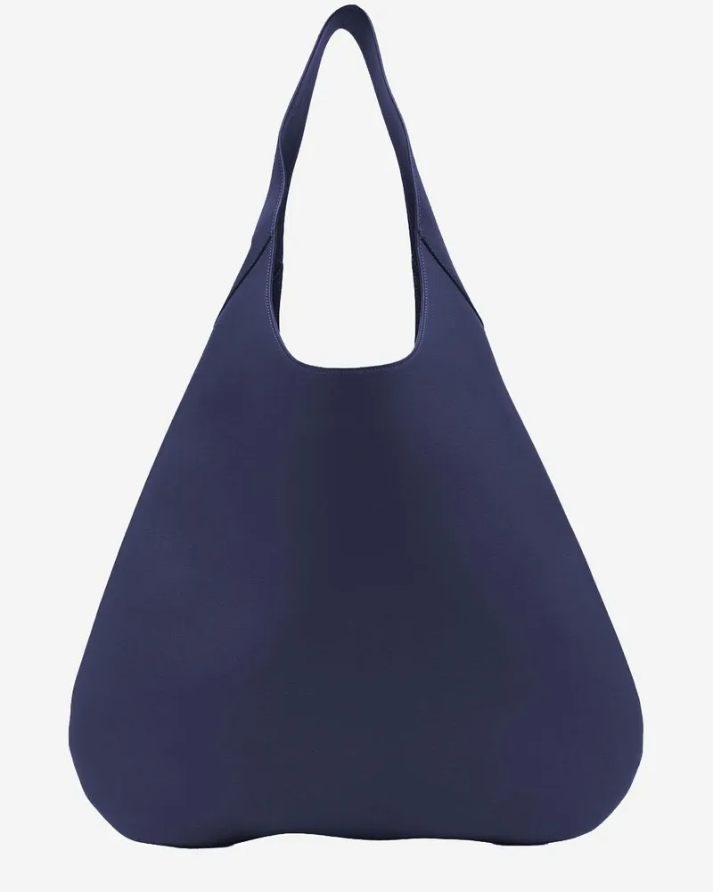 Carven Women's Tommaso Leather Bag Navy Shoulder Navy