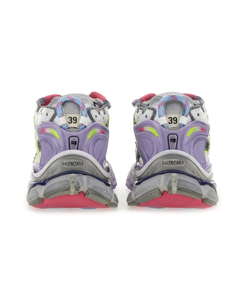 Balenciaga Technical Polyurethane Sneakers — Gray Gray