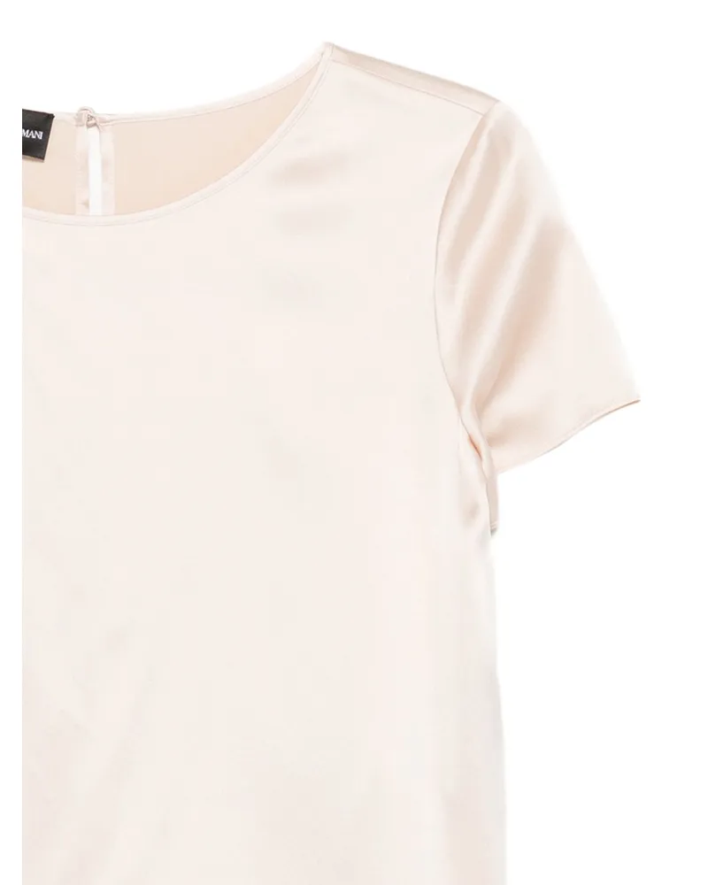 Emporio Armani Silk Blouse — Beige Beige