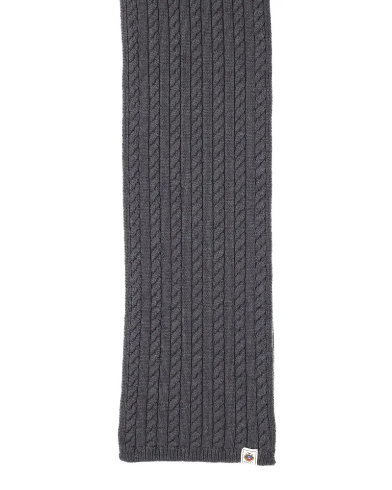 Bally Merino Wool Scarf — Gray Gray