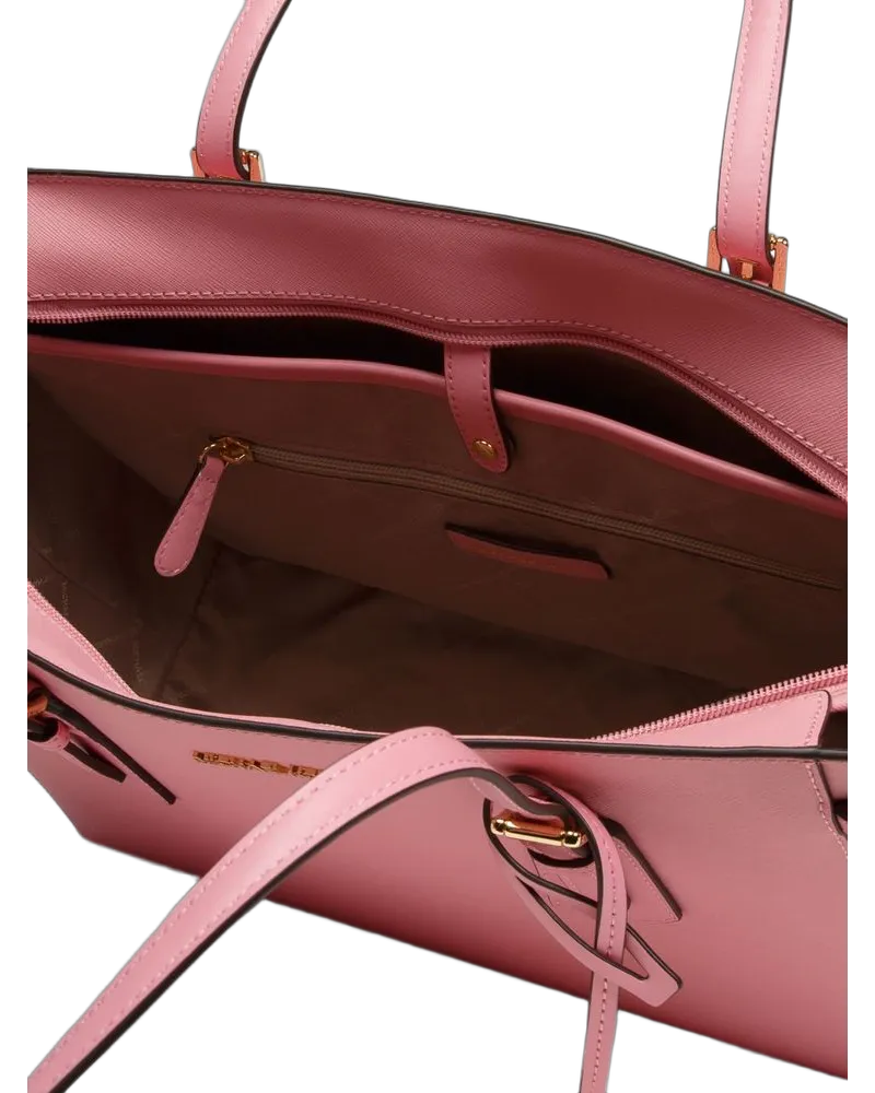 Michael Kors Women's Tote Carnation Leather Tote-bags Pink