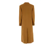 Women's Ellenita Coat Camel Virgin Wool Nylon