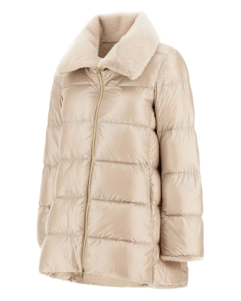 Herno Women's Coat Aw26 W Beige