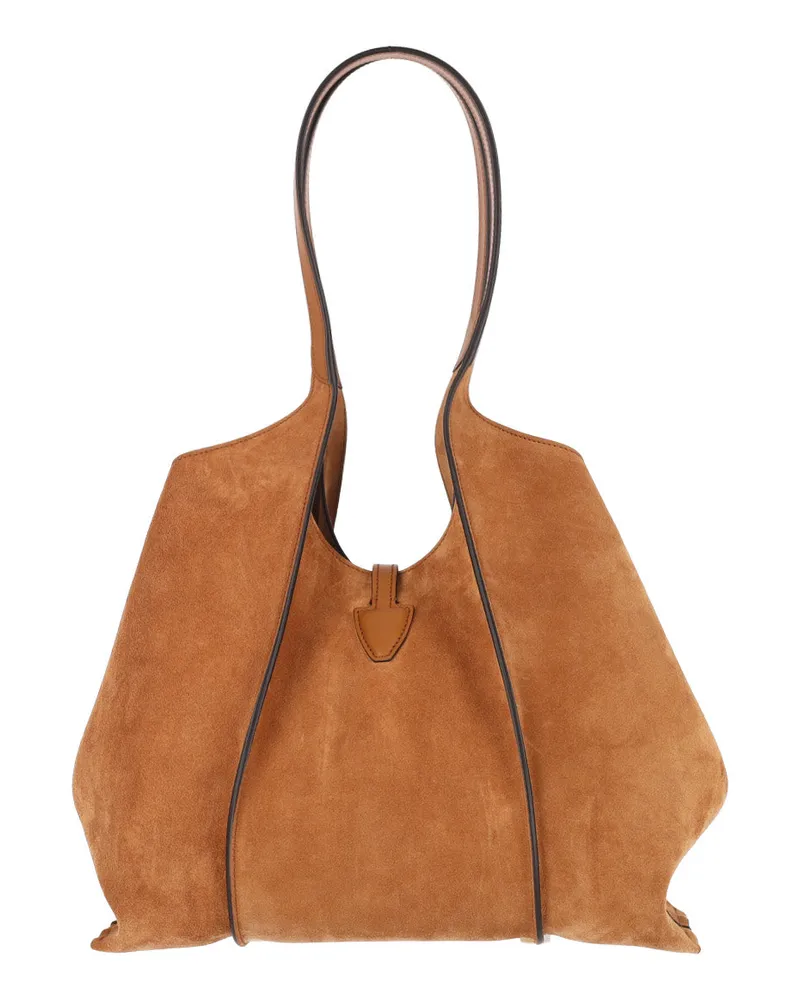 TOD'S Women's Bags Brown Calf Leather Brown
