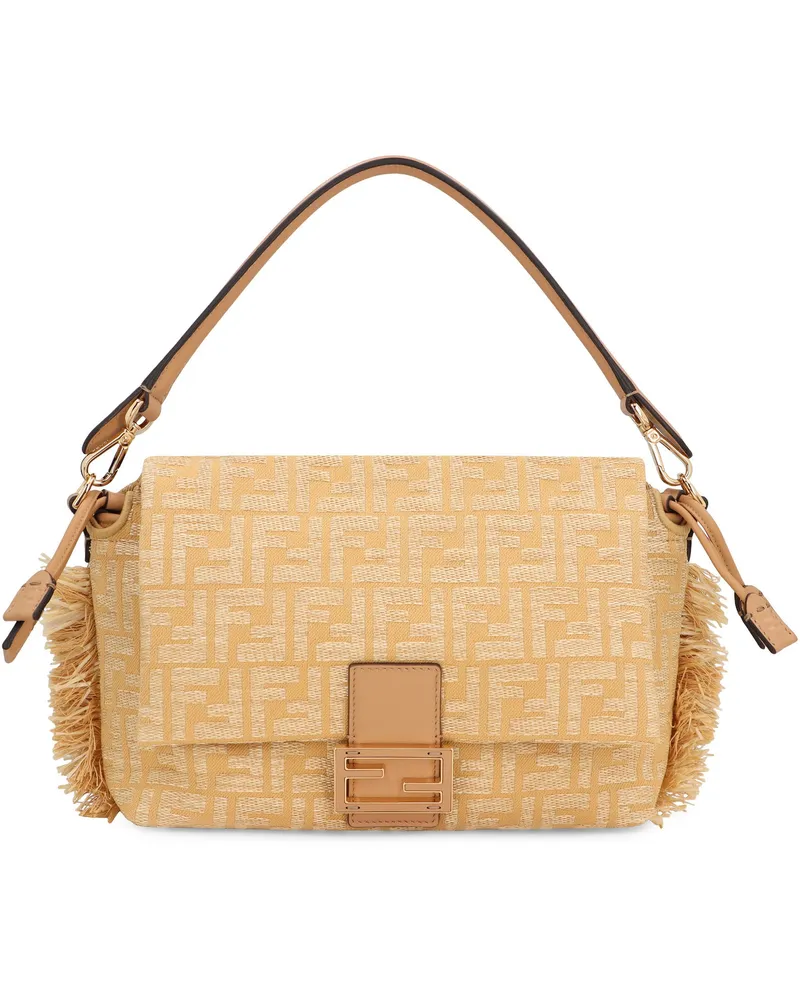 Fendi Mamma Baguette Bag — Beige Beige