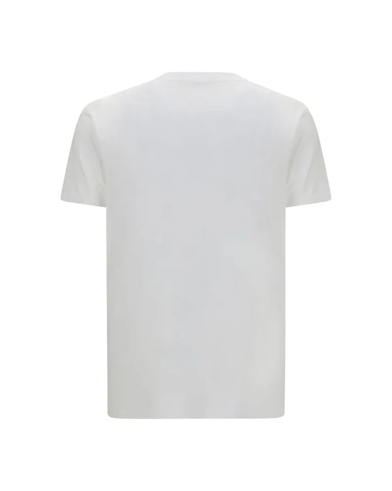 Tom Ford Men's White Cotton T-Shirt White
