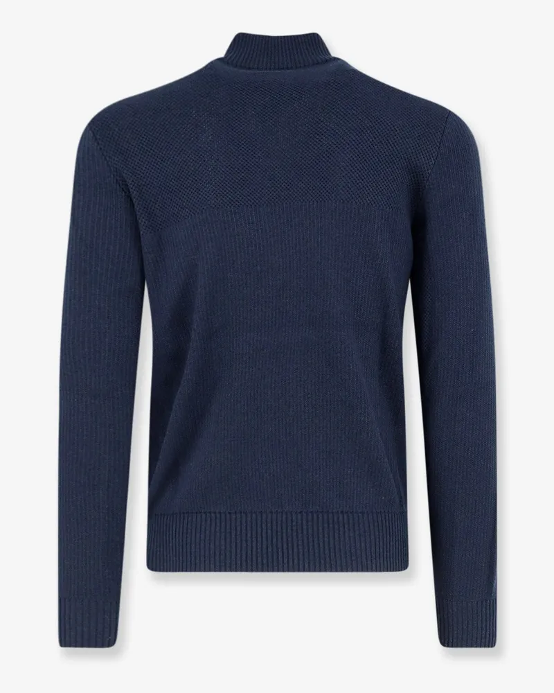 Canada Goose Men's Jacket Hybridge Blue Wool-Polyamide Wool/polyamide Blue