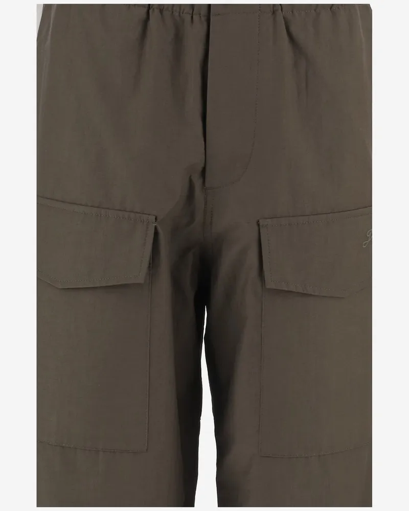 J.W.Anderson Parachute Cotton Joggers — Green Green