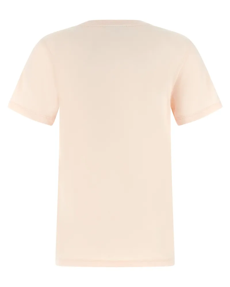 Kitsuné Women's Multicolor Organic Cotton T-Shirt Pink