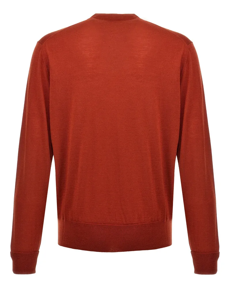 PT TORINO Merino Wool Sweater — Red Red