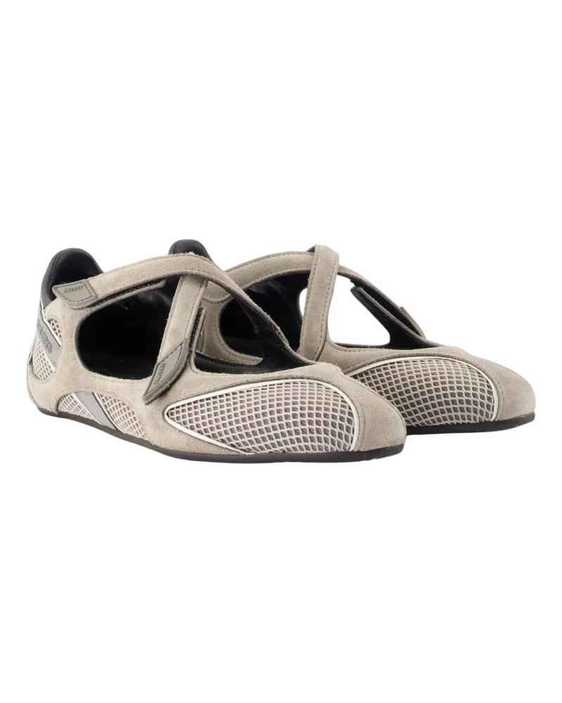 ATTICO Women's Floor01 Trainers -  Synthetic Grey Shoes Sneakers Gray