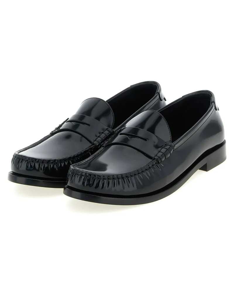 Saint Laurent Le Loafer — Black Black