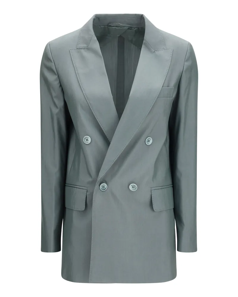 Max Mara Mxmalbata Blazer — Green Green