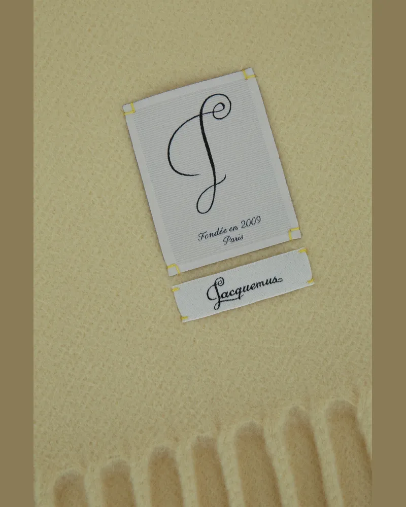Jacquemus Cavallo Scarf — Yellow Yellow